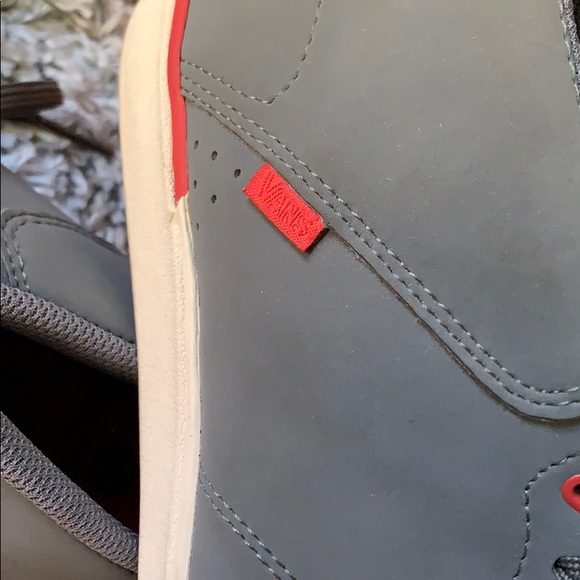 Vans Grey and Red size 8 - Picture 8 of 8